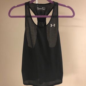 UA Women’s Streaker Racer running tank top